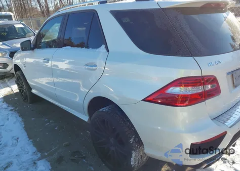 2013 Mercedes-Benz Ml 63 Amg 4Matic from USA, damaged, VIN 4JGDA7EB2DA171457